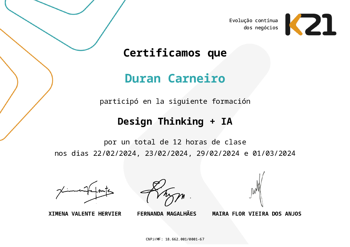 Certificado K21